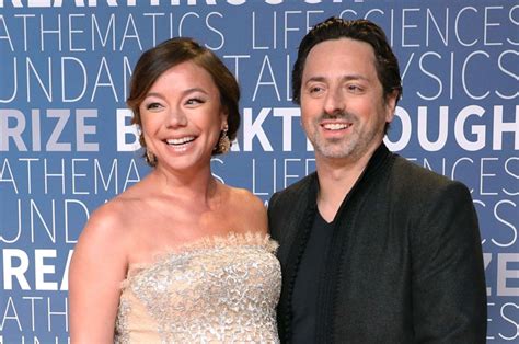 who is sergey brin married to